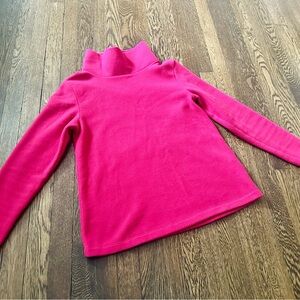 Dudley Stephens Greenpoint Turtleneck in Vello Fleece. Color Berry. Size M.